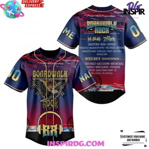 Boardwalk Rock Ocean City Maryland Special Baseball Jersey