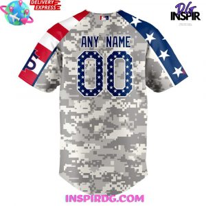 San Jose Giants Military Appreciation 2025 Baseball Jersey 3