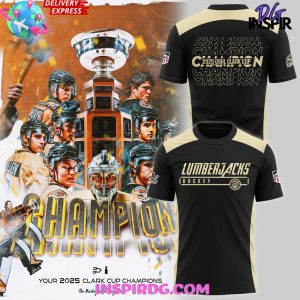 Muskegon Lumberjacks 2025 USHL Clark Cup Special T-Shirt