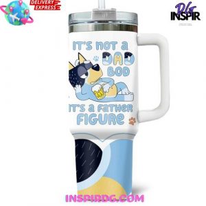 Bluey Dad Bod Father Figure Stanley Tumbler Cup 3