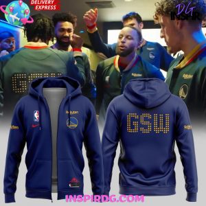 Golden State Warriors Play Off 2025 Zip Hoodie