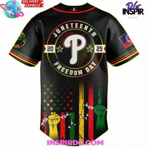 Philadelphia Phillies Juneteenth Day 2025 Special Jersey 3