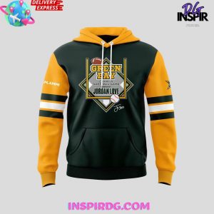 Green Bay Charity Softball Jordan Love Dark 2025 Hoodie