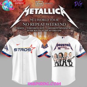 Houston Astros x Metallica 2025 Baseball Jersey