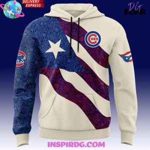 Chicago Cubs Puerto Rican Heritage 2025 Hoodie