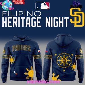 San Diego Padres Filipino Heritage Night 2025 Edition Hoodie