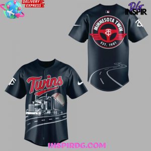 Minnesota Twins Truck Driver Night 2025 Baseball Jersey