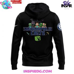 Indianapolis Colts NFL Minecraft Game Limited Edition Hoodie