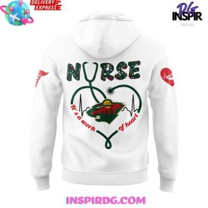 Minnesota Wild Nurses Appreciation 2025 Hoodie 3