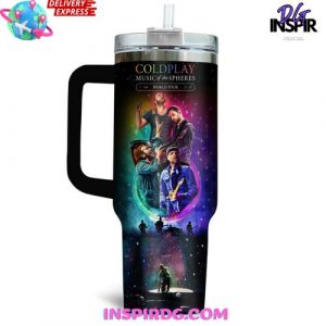 Coldplay Music of the Spheres World Tour Stanley Tumbler Cup
