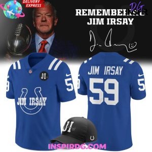 INDIANAPOLIS COLTS REMEMBERING JIM IRSAY FOOTBALL JERSEY