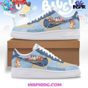 Bluey Hello Summer Limited Edition Nike Air Force 1