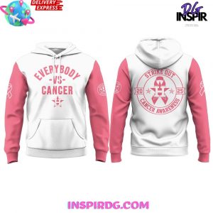 Houston Astros Strike Out 2025 Cancer Awareness Hoodie