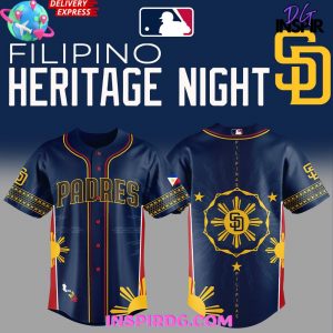 San Diego Padres Filipino Heritage Night 2025 Edition Baseball Jersey