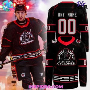 Cincinnati Cyclones 2025 Star Wars Night Offical Hockey Jersey