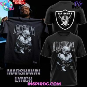 Las Vegas Raiders Marshawn lynch 2025 Limited Edition T-Shirt