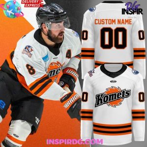Fort Wayne Komets 2025 Kelly Cup Playoffs Official Hockey Jersey