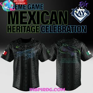 Tampa Bay Rays Mexican Heritage Celebration 2025 Baseball Jersey