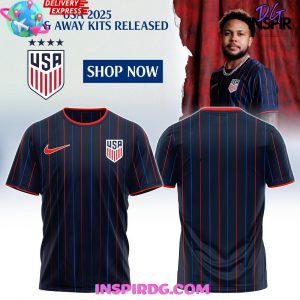 Men’s Nike USMNT 2025 Heartbeat Away Stadium Special Jersey