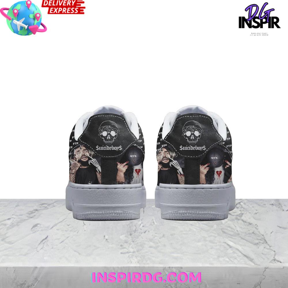 $uicideboy$ Grey Day Limited Edition Nike Air Force 1 $uicideboy$ Grey Day Limited Edition Nike Air Force 1