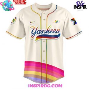 New York Yankees Be Proud of Yourself Pride Celebration Baseball Jersey