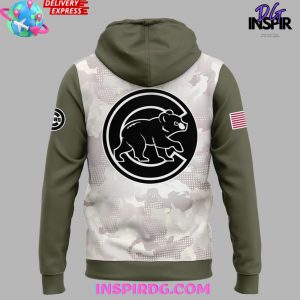 Chicago Cubs 2025 Armed Forces Day Collection Hoodie 3