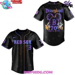 Boston Red Sox Disneyland 70th Magical Years Special Baseball Jersey