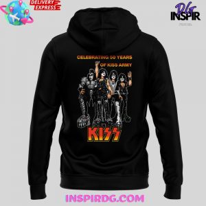 KISS Storms Vegas 50th Anniversary Special Edition Hoodie 3