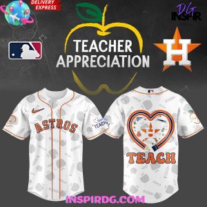 Houston Astros Teacher Appreciation Night Baseball Jersey