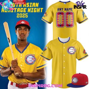 Vancouver Canadians South Asian Heritage Night 2025 Baseball Jersey