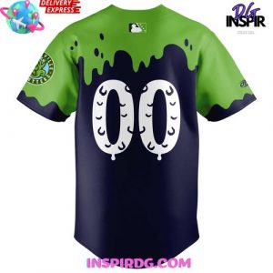Asheville Tourists Snot Otters 2025 Baseball Jersey 3