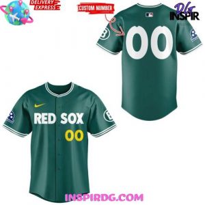 Boston Red Sox 2025 City Connect Special Green Baseball Jersey