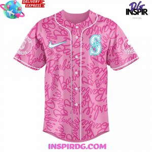 Seattle Mariners Barbie Night Performance Baseball Jersey