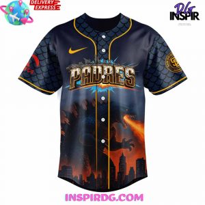 San Diego Padres x Godzilla Special Edition Baseball Jersey