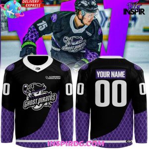 Savannah Ghost Pirates Alzheimer’s Awareness 2025 Hockey Jersey