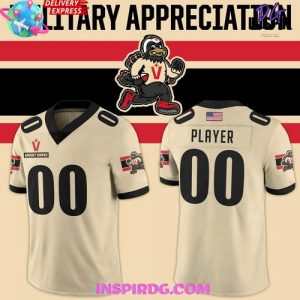 Vegas Knight Hawks 2025 Military Night Edition Football Jersey