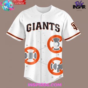 San Francisco Giants 2025 x Star Wars BB-8 Special Baseball Jersey