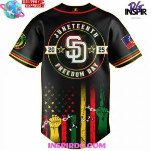 San Diego Padres Juneteenth Day 2025 Special Jersey 3
