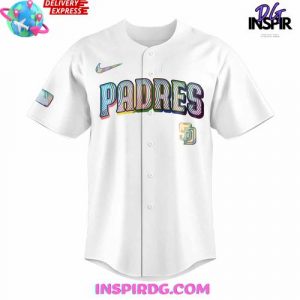 San Diego Padres LGBTQ Pride Night 2025 Baseball Jersey