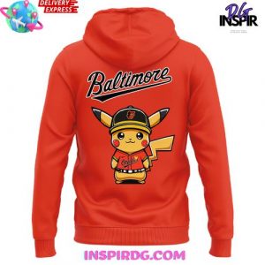 Baltimore Orioles x Pokemon Go 2025 Hoodie 3