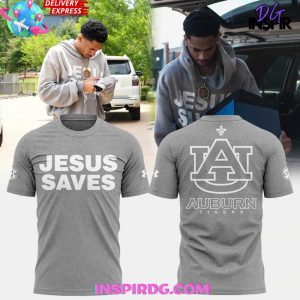Auburn Tigers Jesus Saves Special Edition T-Shirt