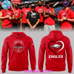 Philadelphia Eagles x Hard Hats With Heart 2025 Special Hoodie
