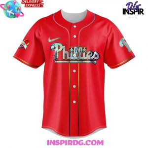 Philadelphia Phillies LGBTQ Pride Night 2025 Baseball Jersey