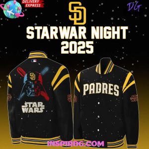 San Diego Padres x Star Wars Night 2025 Baseball Jacket