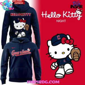 Cleveland Guardians Hello Kitty Night Limited Edition Hoodie