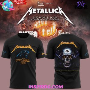 Carolina Panthers Metallica M72 World Tour Special Shirt Collection