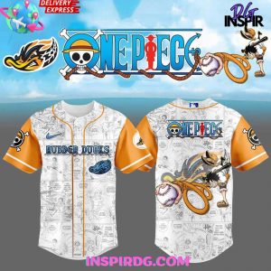 Akron RubberDucks x One Piece Night Game 2025 Baseball Jersey