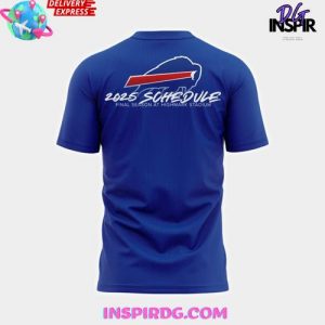 Buffalo Bills 2025 Final Season at Highmark Stadium Schedule T Shirt 3