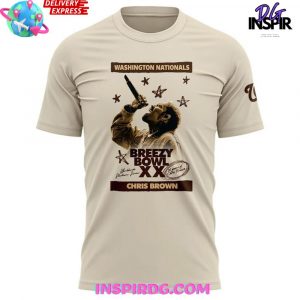 Chris Brown x Breezy Bowl XX x Washington Nationals T-Shirt