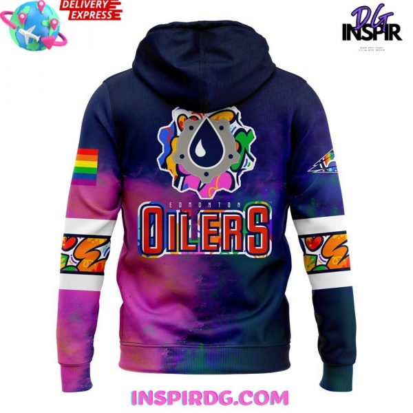 Edmonton Oilers 2025 Pride Month NFL Hoodie